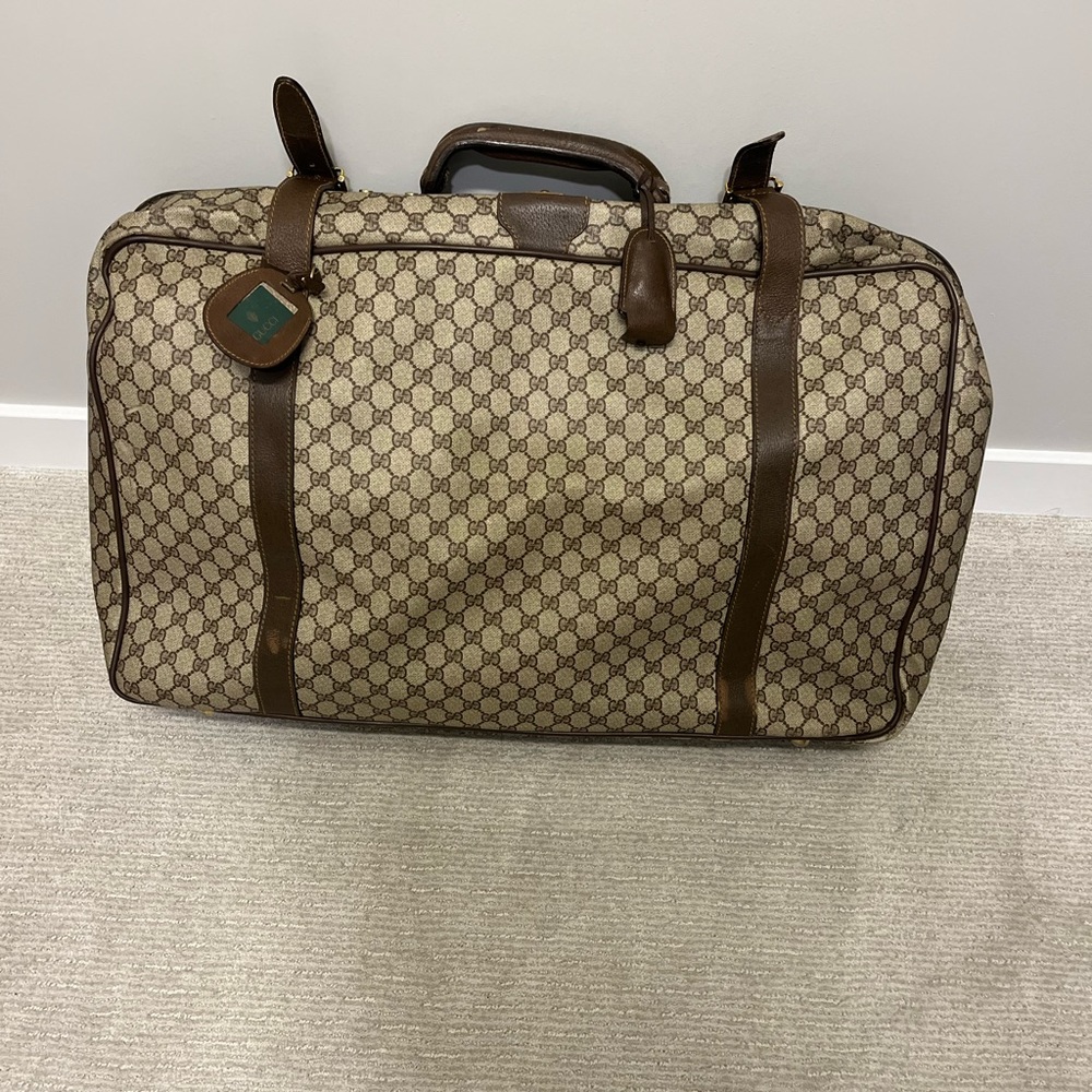 Vintage Gucci suitcase